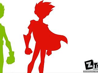 Teen titans raven teen 18+ cumshot pussy assfucking anal