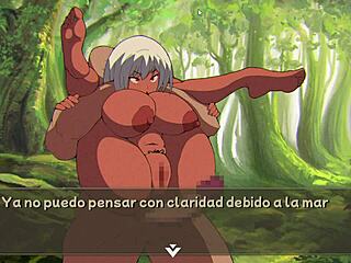 Is Rice Shion enjoying anal sex in the game?