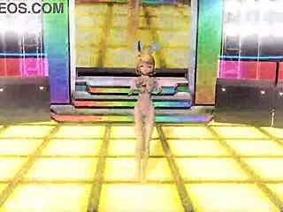 Nude Kagamine Rin with Big Tits and Ass in Vocaloid Mod