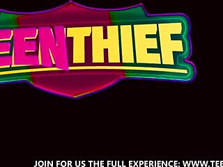 What happens when a hot thief seduces the security guard for rough fucking?