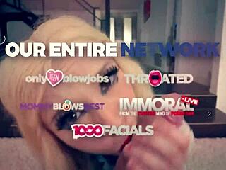 i watched latina roommate give deepthroat blowjob in kitchen