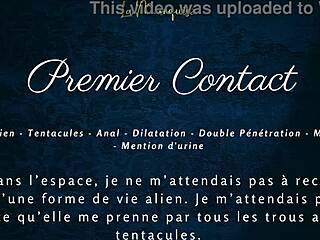 premier contact features french audio story about alien encounter