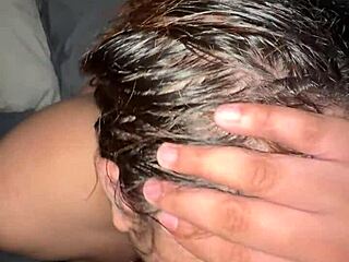 in the dorm, he dives into his roommate's japanese girlfriend's hairy beaver for uncensored fun