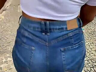 We took these young 18+ girls out on leashes for a wild walk through sao paulo center. it was all about that bold exhibitionism with hot brazilian babes in collars strutting the streets.