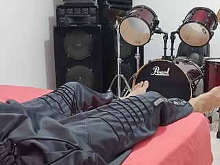 I Feel So Aroused Watching This Tall Man Dominate His Huge Monster Cock In Solo Masturbation Session