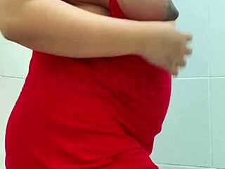 arab egyptian brunette teen 18+ milf solo pregnant belly horny homemade