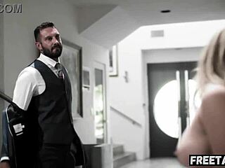 Free Use Wife Gets Spitroasted By Two Guys In Mmf Threesome With Creampie