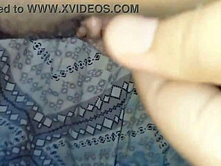 Oh gosh, my pussy's so big and wet, uh, just teasing it softly in this homemade clip.