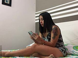 rico sexo lésbico com colombianas culonas fazendo tesoura quente