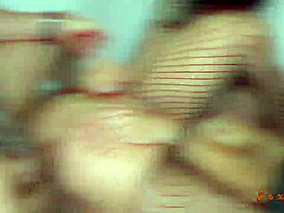 wrecking this argentinian babe's ass with double penetration and huge sexy gape