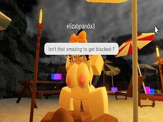 i feel so slutty getting pounded by that black cock as a robloxian witch with big tits and ass