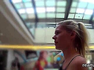 Adorable Czech Girl Teased In Supermarket And Rode Hard In Pov!