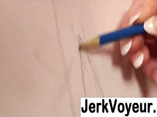 This girl absolutely loves being watched by men jerking off to her outdoors