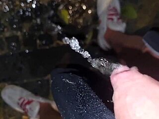 Feeling So Aroused By Italian Golden Showers Compilation In Public And Home