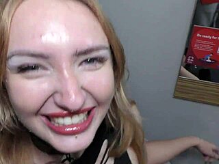 Whoa, Kitty Marie gives an epic interracial handjob to that monster big black cock amateur style