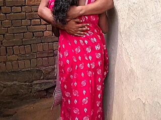 Beautiful Indian bhabhi in saree gets roughly fucked by devar with deepthroat and cum in mouth