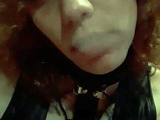 skinny latina amateur tries her first cigarette in a homemade solo video