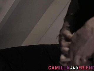 Shemale contrasts latex thrill with explosive cumshot