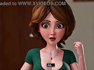 Dirty milf bends over for doggystyle blowjob and big ass missionary pounding!