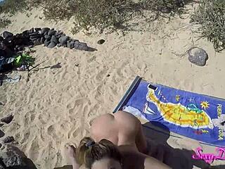 Watch Sexydea Get Bent Over And Fucked Doggystyle On Beach In Naughty Pov Adventure!
