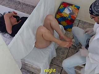 ginecologista licks wet pussy and bangs tight ass in nurse uniform