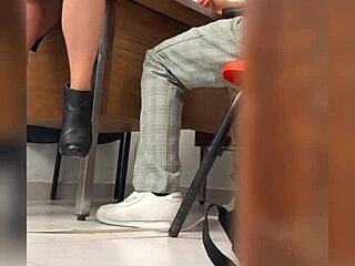 Mexican Mature Teacher Seduces Student For Public Sex In Classroom With Big Natural Tits