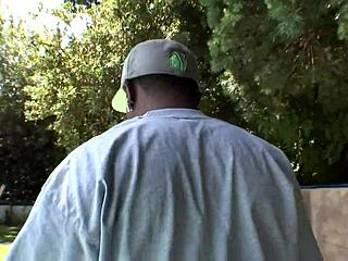 Lisa ann takes on shorty macs massive black dick