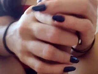 Debora Prado Casually Jerking Huge Cock During Recording Break For Fun