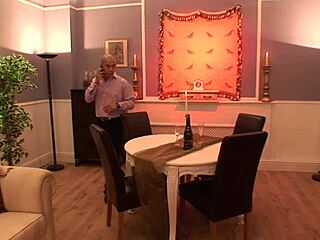 Hot blonde babe Cindy Behr gets fucked hard by Asian stud Keni Styles with deepthroat blowjob and anal fingering in lingerie