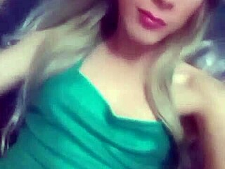 Real femboi is giving it all right now in hot crossdressing action!