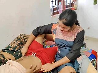 Best Threesome Of 2025 - Stepbrother Calls Komal And Friend Neha For Dick Sucking And Rough Fucking!