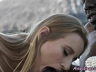 classy babe assfucked by bbc outdoors