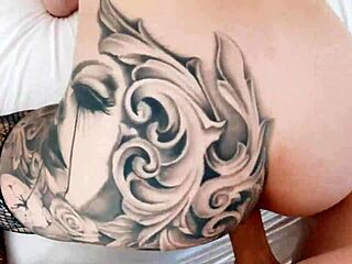 Bunny slut Taylor Nicole bent over taking huge monster cock deep