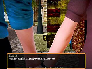 My New Family Game with Big Tits and Brunette Action