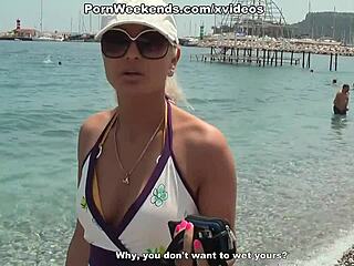 Teasing with Ripped Clothes After Holiday Bath, Ready for More?