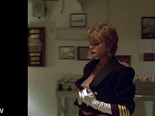 Check out Erika Eleniak in vintage striptease scene