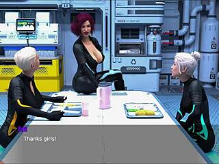 Through spacetime begins with an exciting game adventure.