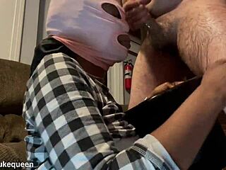 Black Queen Puking Facefuck Taint Licking Cum In Eye!