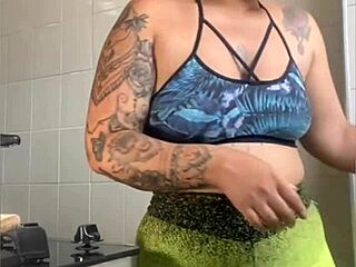 Casada, why do you film cooking videos online when you really just want to flash your swollen pussy?