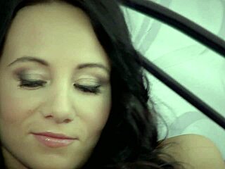 Hey, isn't this stunning brunette babe so hot with her masturbation and dildo play?