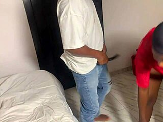 Quickie bathroom scene with juicy pussy bent over doggystyle for big cock assfucking action