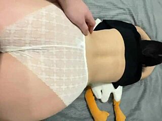 Student Surrenders to Neighbor in Intense Ass Worship