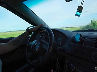 Dominant Nympho Turns Me into Cheater with Rough Outdoor Blowjob and Cum Swallow in Forest