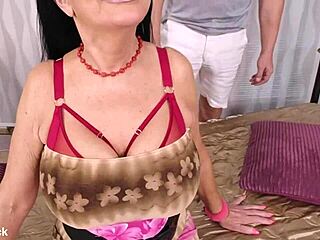 Intense Rough POV Sex Leaves Grandma Lilian With Saggy Big Boobs Dripping