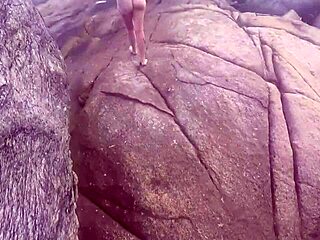 Begging Cum from Gifted Beach Man