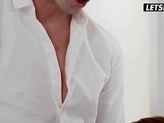 चार्ली और मैडी सौतेले भाई के बड़े लंड को बांधकर सेंसुअल थ्रीसम