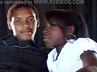 I feel so excited meeting this petite 18+ cute black babe for her casting interview and dirty talk