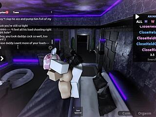 CUTE FEMBOY BENT OVER FOR ROUGH DOGGYSTYLE FUCKING