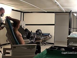 Will Gloves And Handcuffs Occupy Your Pussy In This Humiliating Backstage Scene?