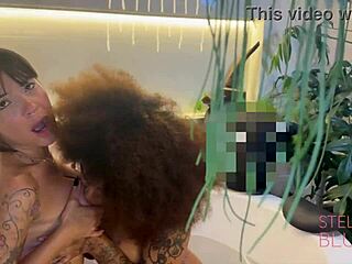 Invited my brazilian girlfriend with big ass for a relaxing bathtub soak collab